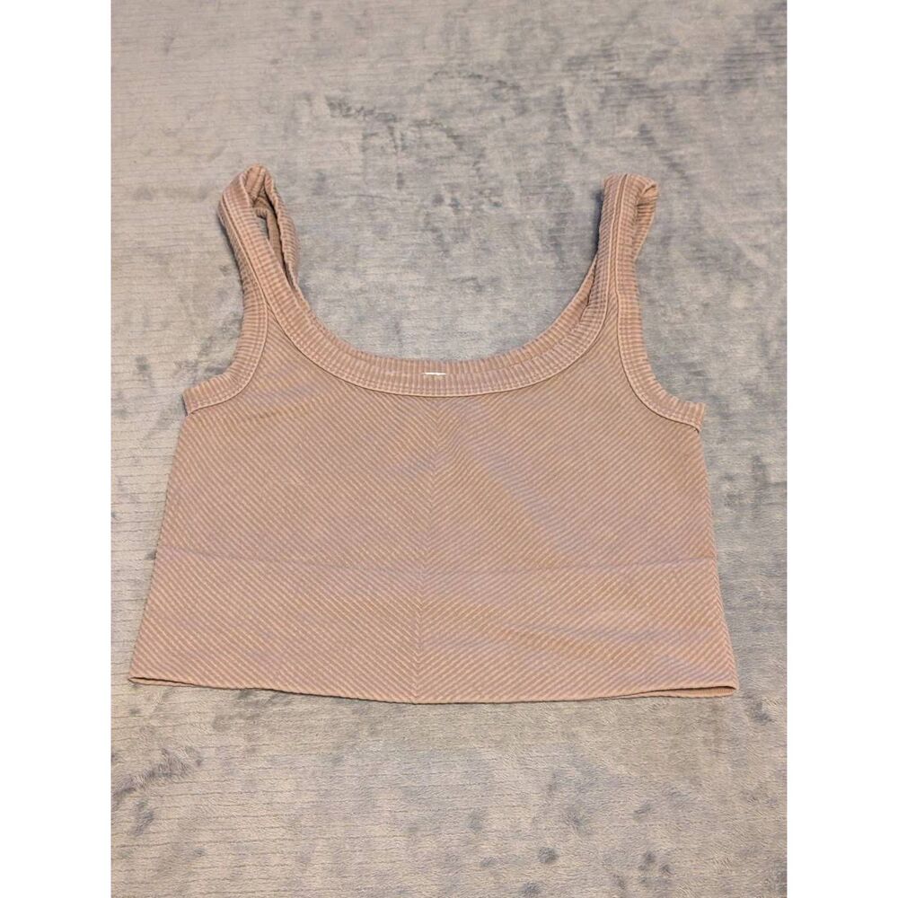 Viral Nikibiki Everyday Tanktop Crop Top Beige One Size